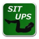 sit ups - fitness trainer android application logo